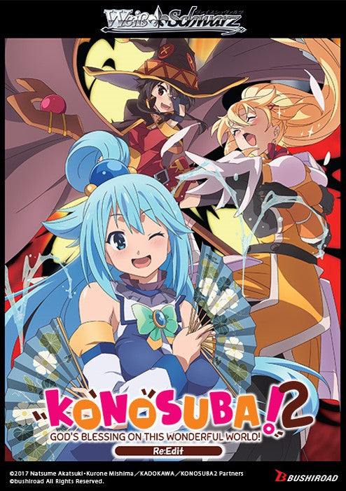 [Preorder] Weiss Schwarz - Konosuba God's Blessing On This Wonderful World! RE: Edit Booster Box