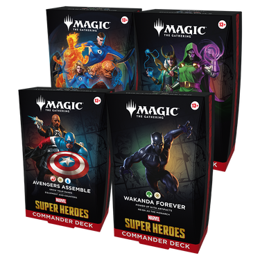[PREORDER] MTG MARVEL SUPER HEROES COMMANDER (SELECT VARIANT)