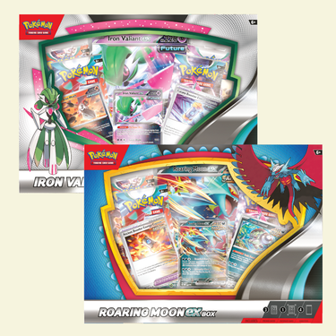 Pokemon - Iron Valiant/Roaring Moon ex Box