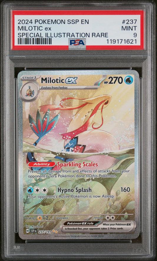 Milotic ex Special Illustration Rare #237 PSA 9