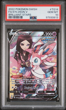 Sylveon V Trainer Gallery #TG14 PSA 10