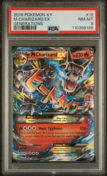 Charizard EX Generations PSA 8