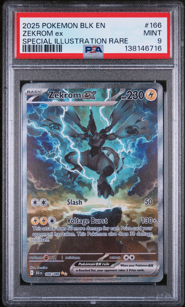 [CONSIGNMENT] Zekrom ex - 166/086 Black Bolt PSA 9