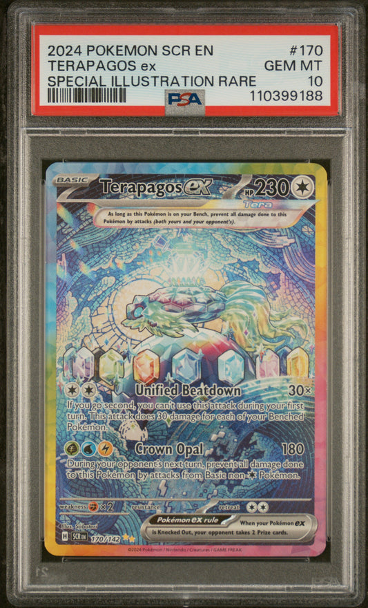 Terapagos ex Special Illustration Rare PSA 10
