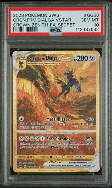 ORIGIN FORME DIALGA VSTAR PSA 10