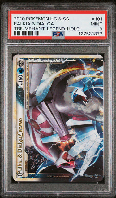 Palkia & Dialga Legend #101 PSA 9