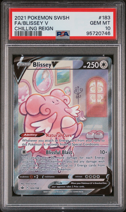 Blissey V Full Art Alternate Art PSA 10