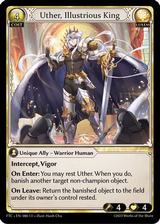 Uther, Illustrious King