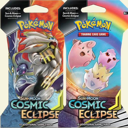 Pokémon - Sleeved Sun & Moon Booster Cosmic Eclipse