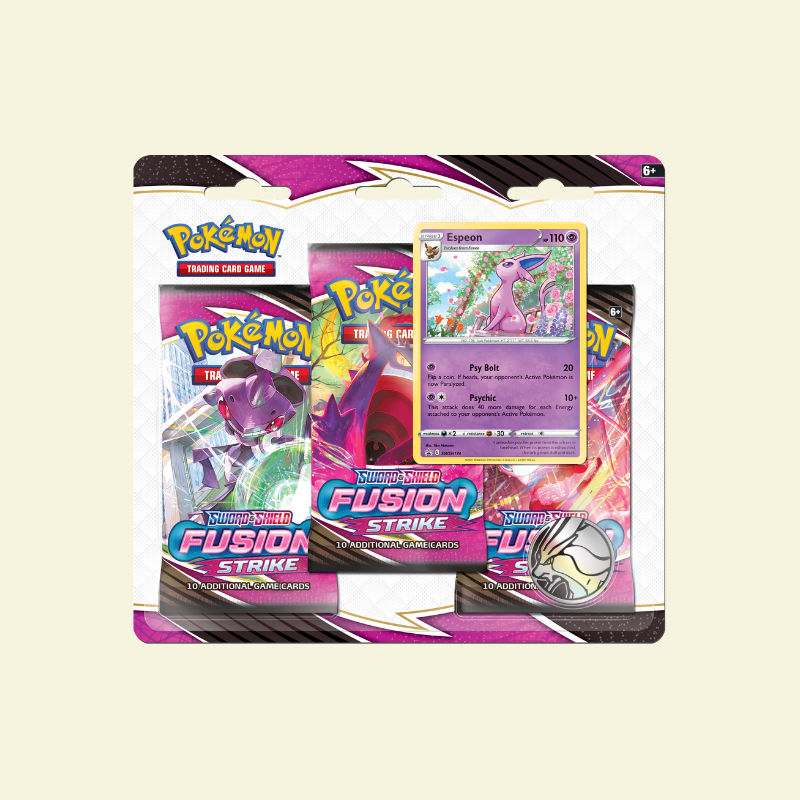 [Special Deal] Pokémon - Fusion Strike 3pk Blister