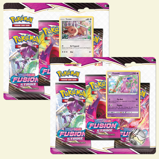 [Special Deal] Pokémon - Fusion Strike 3pk Blister