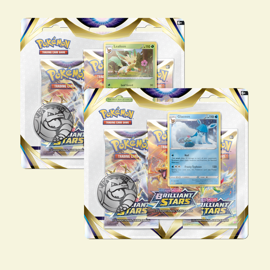 Pokemon - Brilliant Stars 3 pack blister