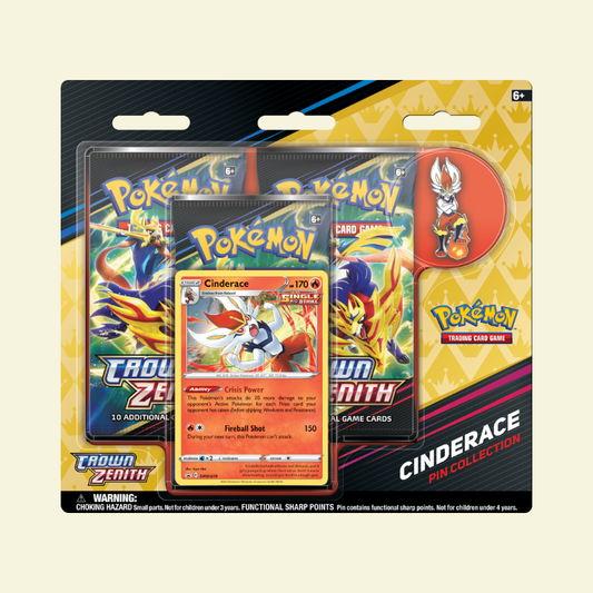 Pokemon - Crown Zenith 3pk Blister