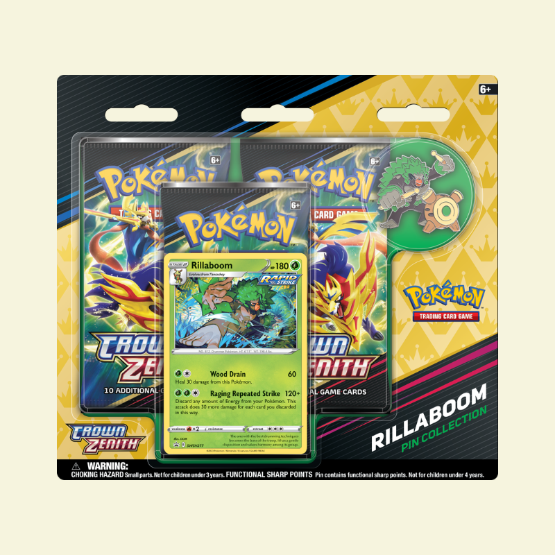 Pokemon - Crown Zenith 3pk Blister