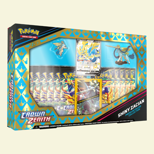 Pokemon - Crown Zenith Zamazenta/Zacian Shiny Premium Box