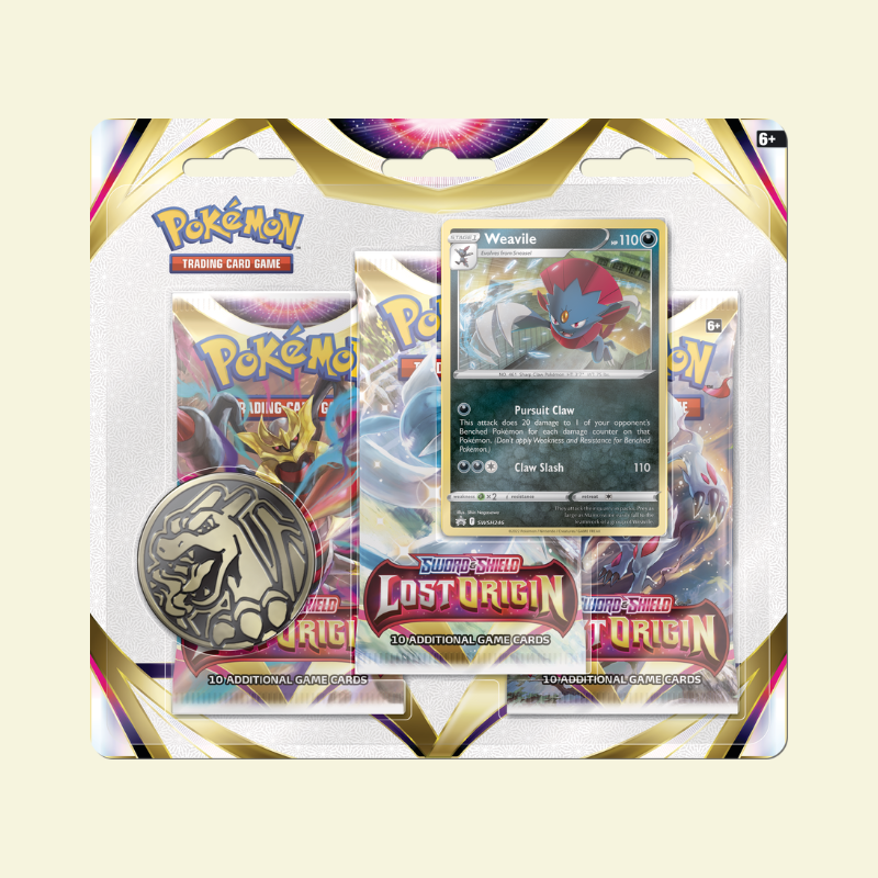 Pokemon - Lost Origin 3 Pack Blister