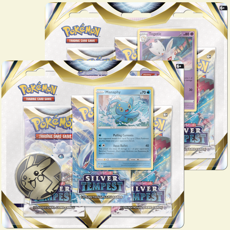 Pokemon - Silver Tempest 3Pk Blister